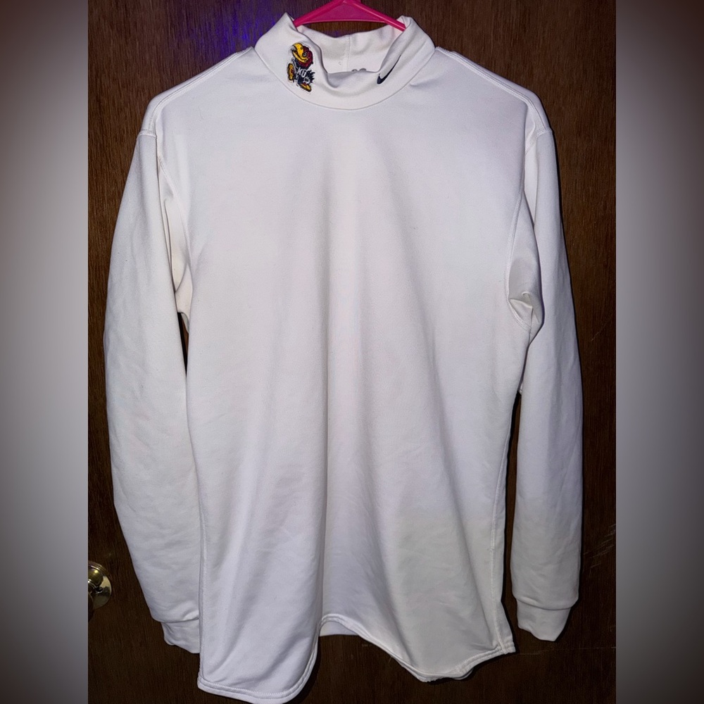 Nike Kansas Jayhawks Mock Turtle Neck
